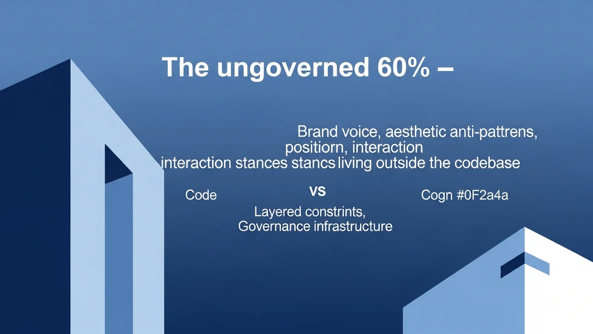 The Ungoverned 60%: Why Context Engineering Is Becoming a Cross-Functional Discipline